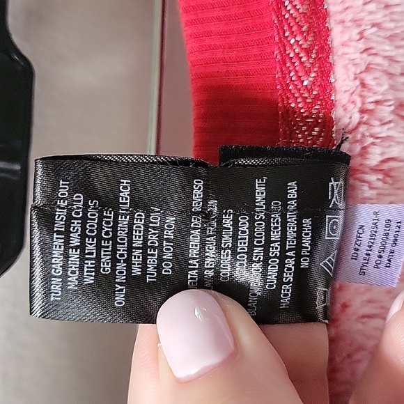 Disney World Mickey Mouse Womens XL Pajama Set Plush Lounge Red White Cozy - Picture 5 of 15